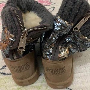 Victoria's Secret Sequin Boots